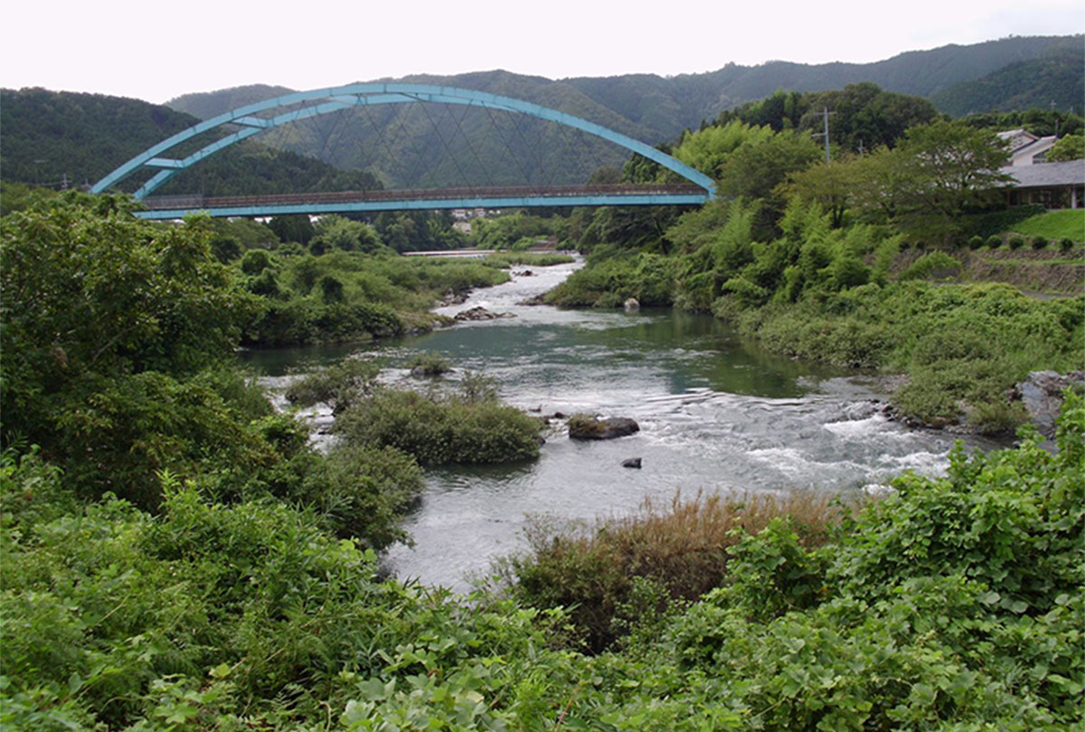 由良川に架かる和知第２大橋